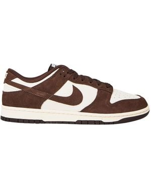 Nike Suede Lace-Up Sneaker - Brown