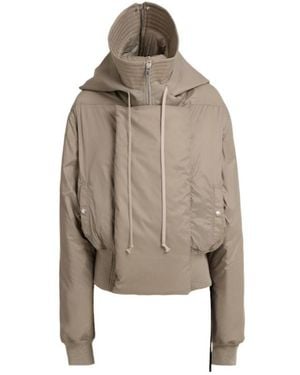 Rick Owens Alice Parka Down Jacket - Brown