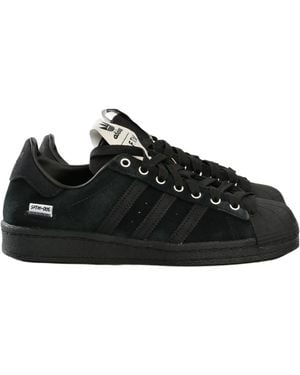 Adidas x Song For the Mute Round Toe Sneakers - Black