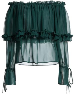 Saint Laurent Crop Top - Green