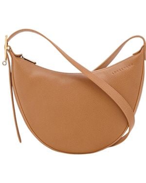 Longchamp Le Foulonne S Crossbody Bag - Brown