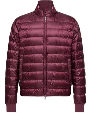 Moncler Rigel Short Padded Jacket - Red