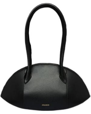 Nina Ricci Medium Le Bal Zip Calf-Leather Shoulder Bag - Black