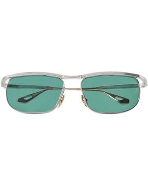Jacques Marie Mage Melville D-Frame- And-Tone Metal Sunglasses - Green