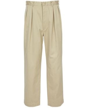 Nanamica Casual Trousers With Belt Loops - Natural