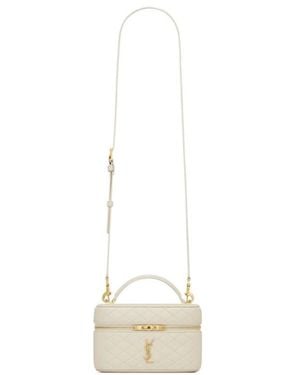 Saint Laurent Gaby Vanity Bag - White