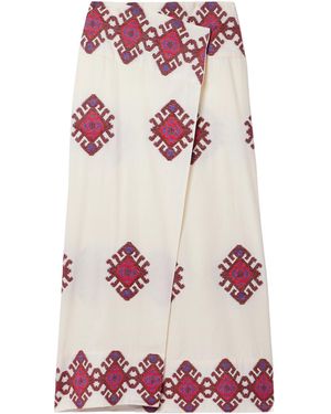 Johanna Ortiz Wraparound Skirt - Pink
