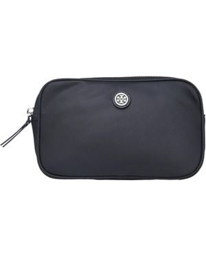 Tory Burch Logo Plaque Virginia Belt Bag - Blue