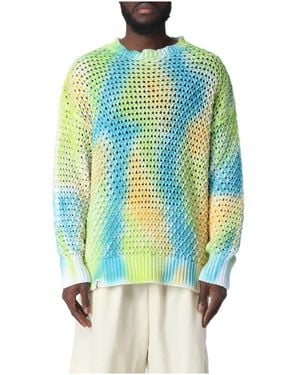 Bonsai Spray Dyed Sweater - Blue
