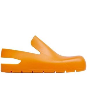 Bottega Veneta Puddle Rubber Sandals - Orange