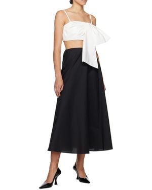 MSGM Bow Sling - White
