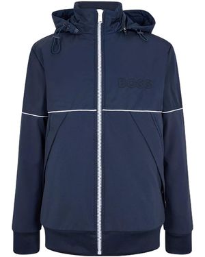 BOSS Steele 21 Tracksuit Top - Blue
