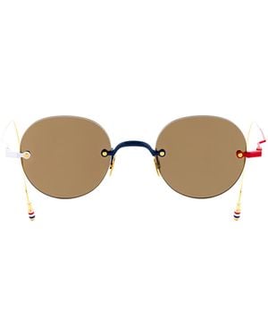Thom Browne Frameless Sunglasses - Natural