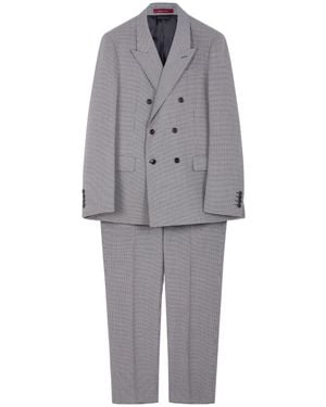 Gucci Double-Breasted Suit - Gray