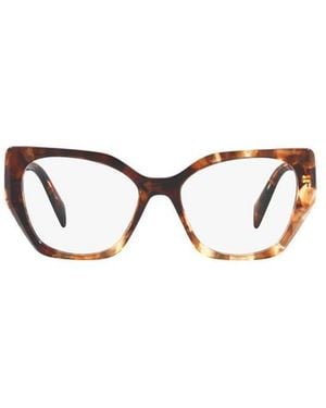 Prada Eyewear Cat-Eye Frame Glasses - White