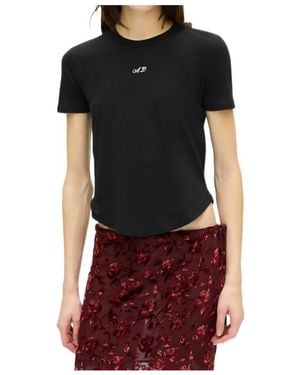 Ann Demeulemeester Floor Micro T-Shirt - Black