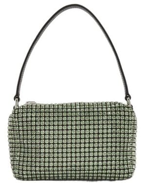 Alexander Wang Heiress Embellished Medium Shoulder Bag - Metallic