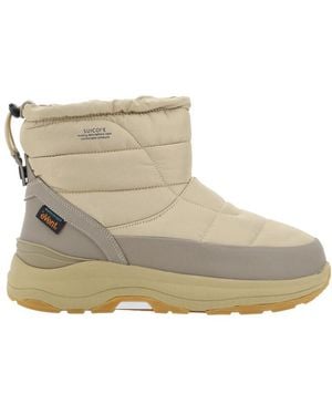 Suicoke Bower Padded Round Toe Snow Boots - Natural