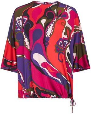 PUCCI Pucci Fitted Sleeveless Top - Red