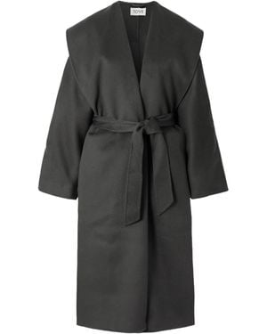 TOVE Fenn Wool-Blend Coat - Black