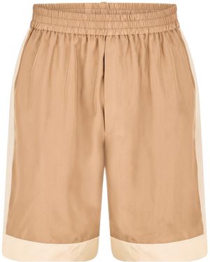 DSquared² Elasticwaist Shorts - Natural