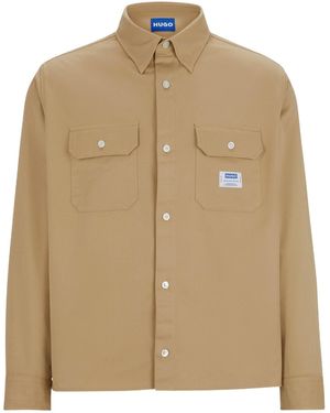 BOSS Stylish And Versatile Coat - Natural