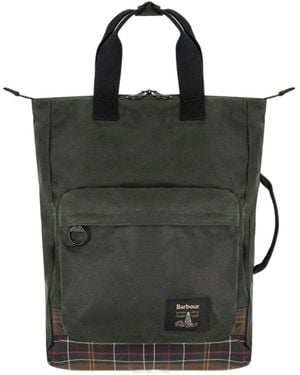 Barbour Field Wax Backpack - Black