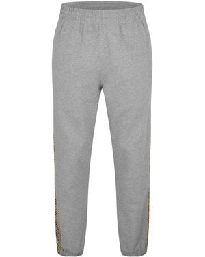 Burberry Solid Color Casual Pants - Gray