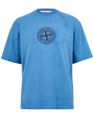 Stone Island Dial Oversized T-Shirt - Blue