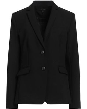 Rag & Bone Single-Breasted Blazer - Black