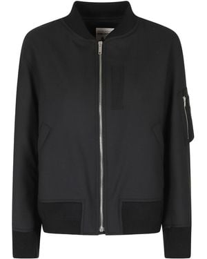 Semicouture Logo Casual Jacket - Black