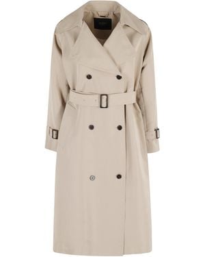 Seventy Double-Breasted Trench Coat - Natural