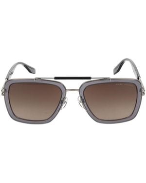 Marc Jacobs Eyewear Pilot Frame Sunglasses - Grey