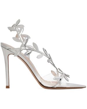 Gianvito Rossi Flavia High-Heeled Sandals - White