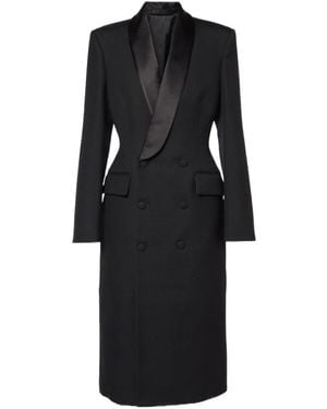 Wardrobe NYC Double-Breasted Dress - Black