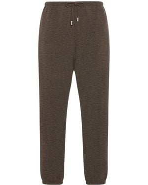 The Row Teo Drawstring Joggers - Grey