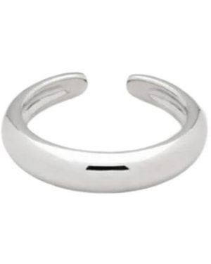 Tom Wood Ear Cuff Slim - White