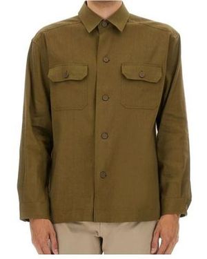 BOSS Double-Pocket Shirt - Green
