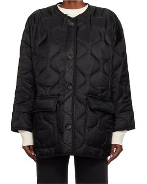 Frankie Shop Teddy Quilted Jacket - Black