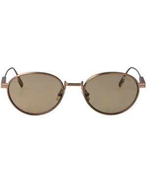 ZEGNA Geometric Sunglasses - Metallic
