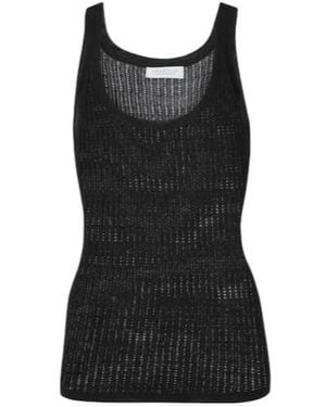 Gabriela Hearst Nevin Cashmere And Silk Tank Top - Black