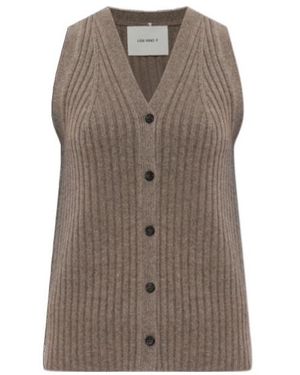 Lisa Yang Maiko Knitted Vest - Brown
