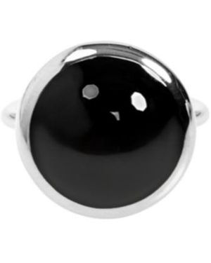 Marni Dome Disc Ring - Black
