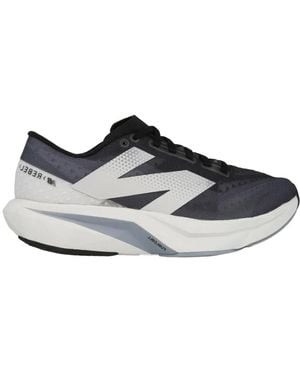 New Balance Thick Sole Laced Sneakers - Blue