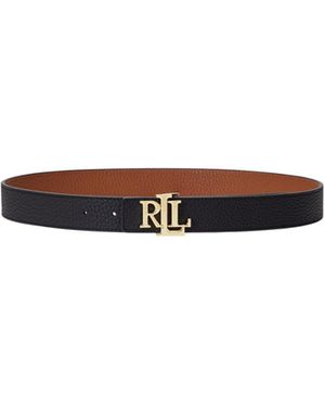 Ralph Lauren Leather Belt - White