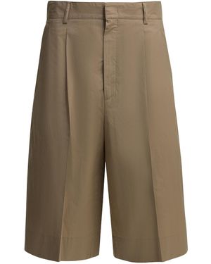 Soeur Straight-Leg Shorts - Green