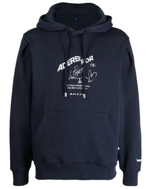 Adererror Hooded Jumper - Blue