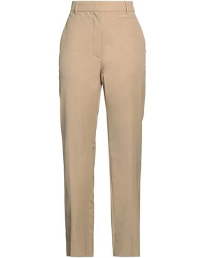 Sportmax Straight-Leg Casual Pants - Natural