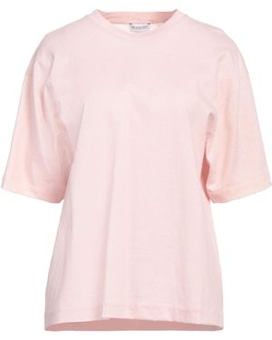 Burberry Short Sleeve Crew Neck T-Shirt - Pink