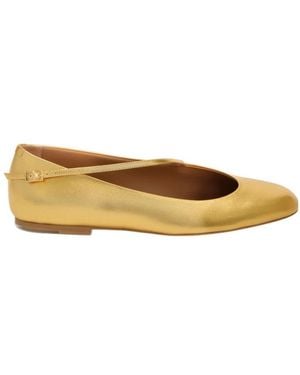 Jil Sander Elyss Ballerina - Natural